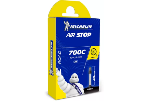 Michelin 700c x 18 - 25c Air Stop A1 Road Bike / Bicycle Presta Inner Tube