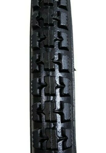 26 x 1 1/2 (40-584) Vintage Roadster Bike Heavy Tread Pattern Black Tyre Or Tube