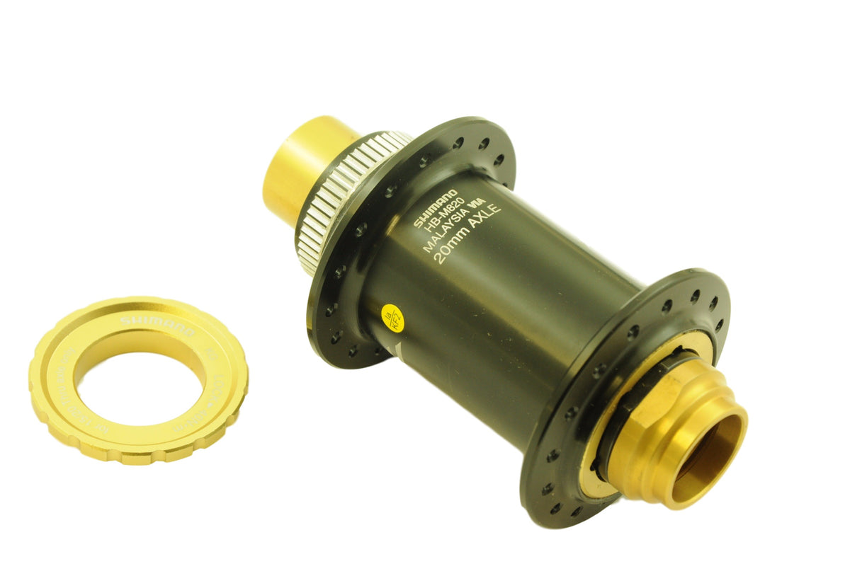 シマノ(SHIMANO) HB-M820 セントハブ (32H フロント 20mm センターロックディスク) 並行輸入品 Shimano Saint HB-M820 Front Hub - 20mm Boost Axle - 32 Hole