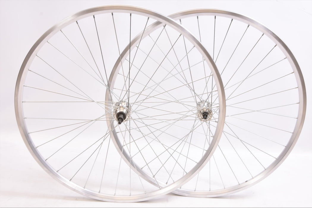 Spd Rim Set Pair Road Bike 700c (622–17) 5/6/7 Spd Wheels Double Wall Rim Quando ...