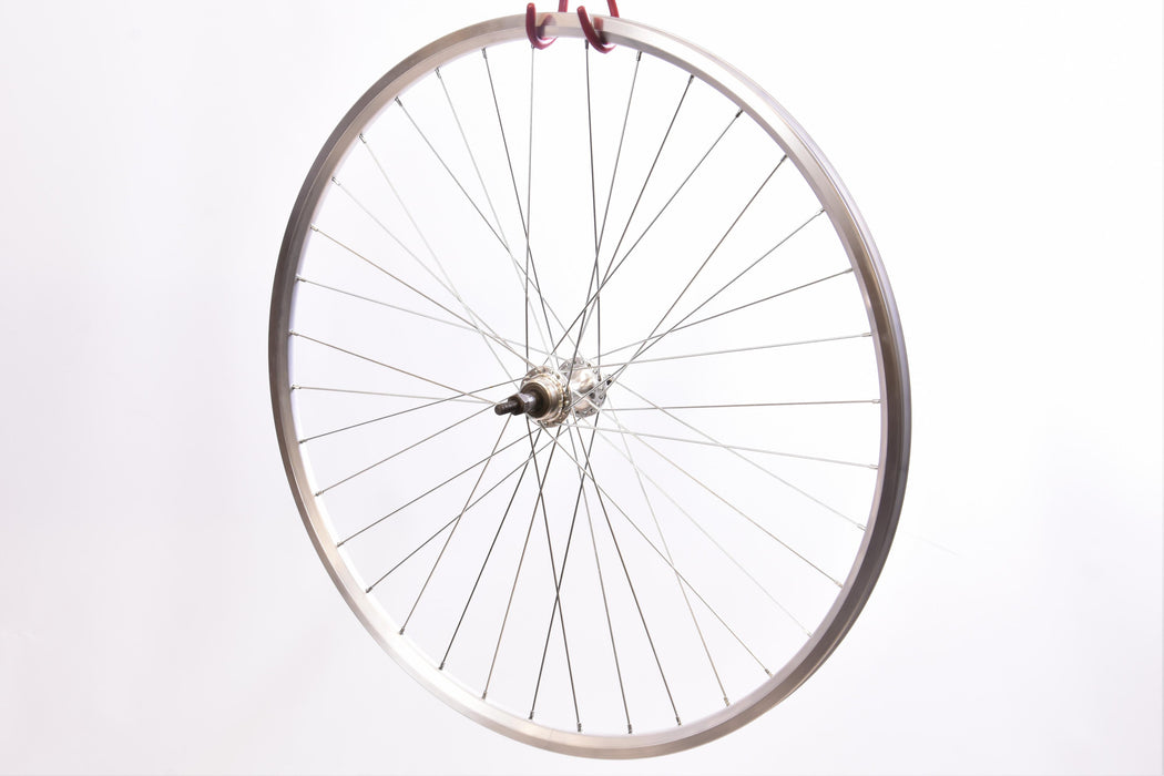 Road Or Hybrid Bike 700c 5-6-7 Speed 700c (622 x 17) Rear Wheel Nutted Hub Double Wall Rim