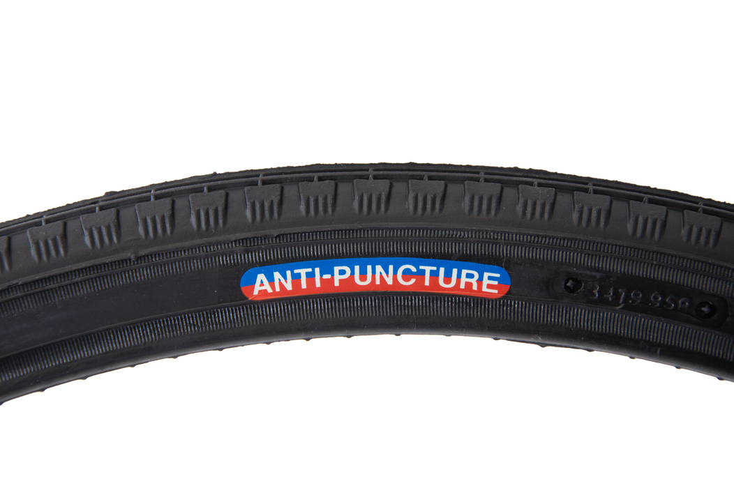 thumbnail image 2 of 2 Pack 26 X 1 3/8 Bicycle Black Tires + 2 Inner Tubes – Duro Rubber, Whitewall 2 of 6