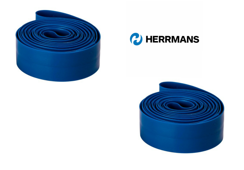 Pair Of Herrmans HPM PVC 24" (18 x 507) High Pressure Bicycle Cycle Rim Tape