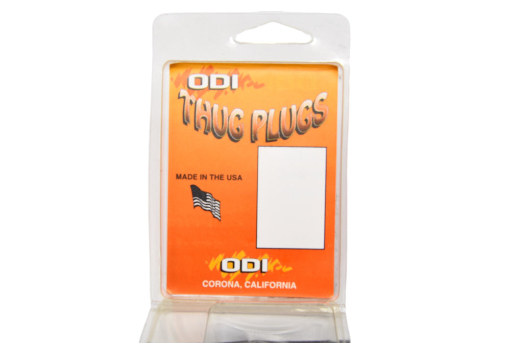 Blue ODI “Thug Plugs” Handle-bar End Plugs Made In USA 90’s Nos Lightweight Plastic