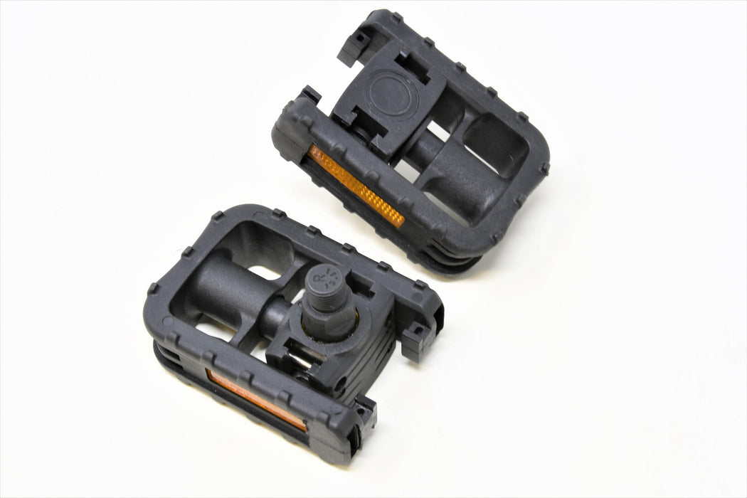 Pair Quality Double Folding Bike Pedals Folders Folder Cycle Commuters Pedals 9-16"
