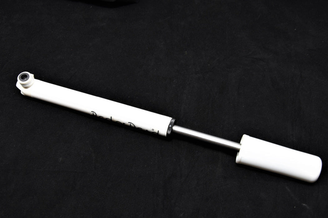 9”- 10 ½” White Frame Fit Push On Bike Pump For Raleigh Red Or Dead But Suit Any Bike