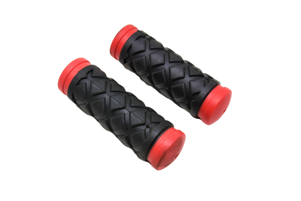 Manopole Manubrio Rosse Per Bici Bambino Raleigh Strika 90mm – Con Grip Per Cambio A Manopola (gripshift) - Foto 5