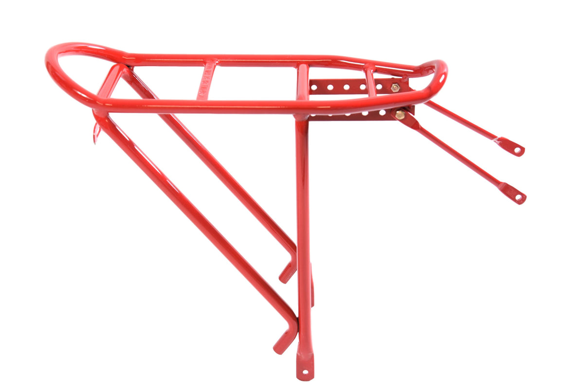 20” Wheel Folding Bike Red Rear Carrier Rack Raleigh Starstruck But Su