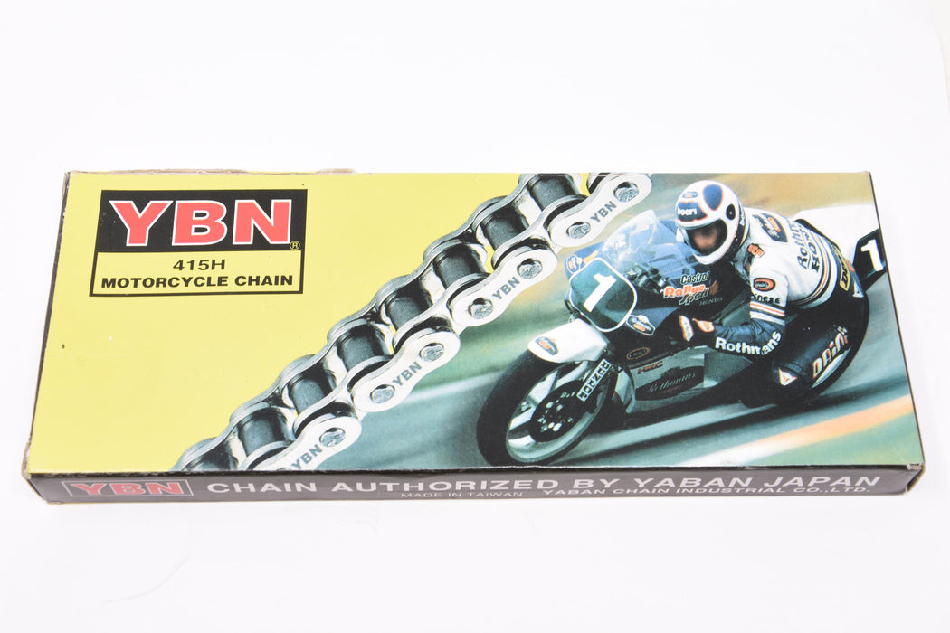 YBN SCOOTER MOPED MOTORCYCLE CHAIN 415H x  96L (48”) ½” x 3-16” GREAT QUALITY FROM YBN