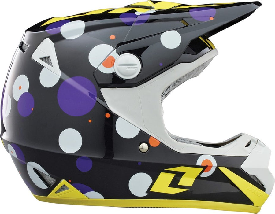 Youth Atom Fizzle Full Face Helmet With MIPS - Medium – Black (RRP: £125)